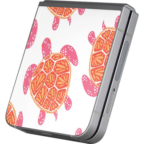 Sea Turtles by Cat Coq Galaxy Z Flip6 Skin